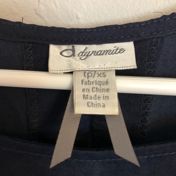 5/$20 Silk-like dressy t-shirt - Picture 7 of 7